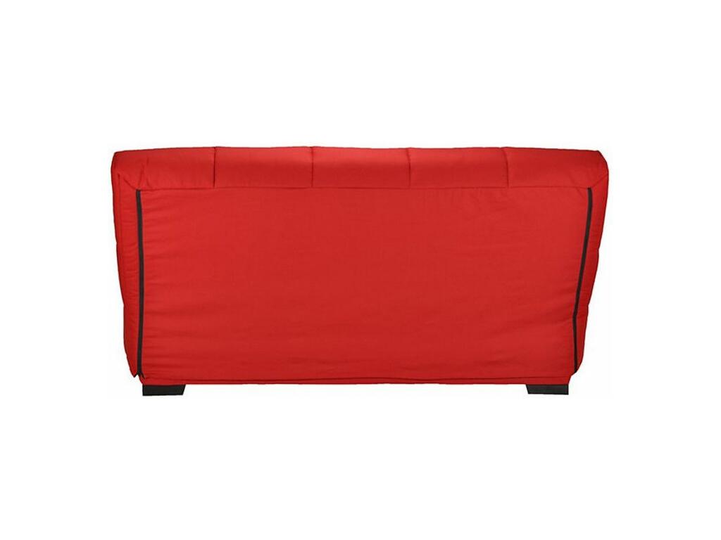 Laviecasa fabric click-clack sofa with storage, 15cm mattress, 193cm height - Light Pink HSLD60592