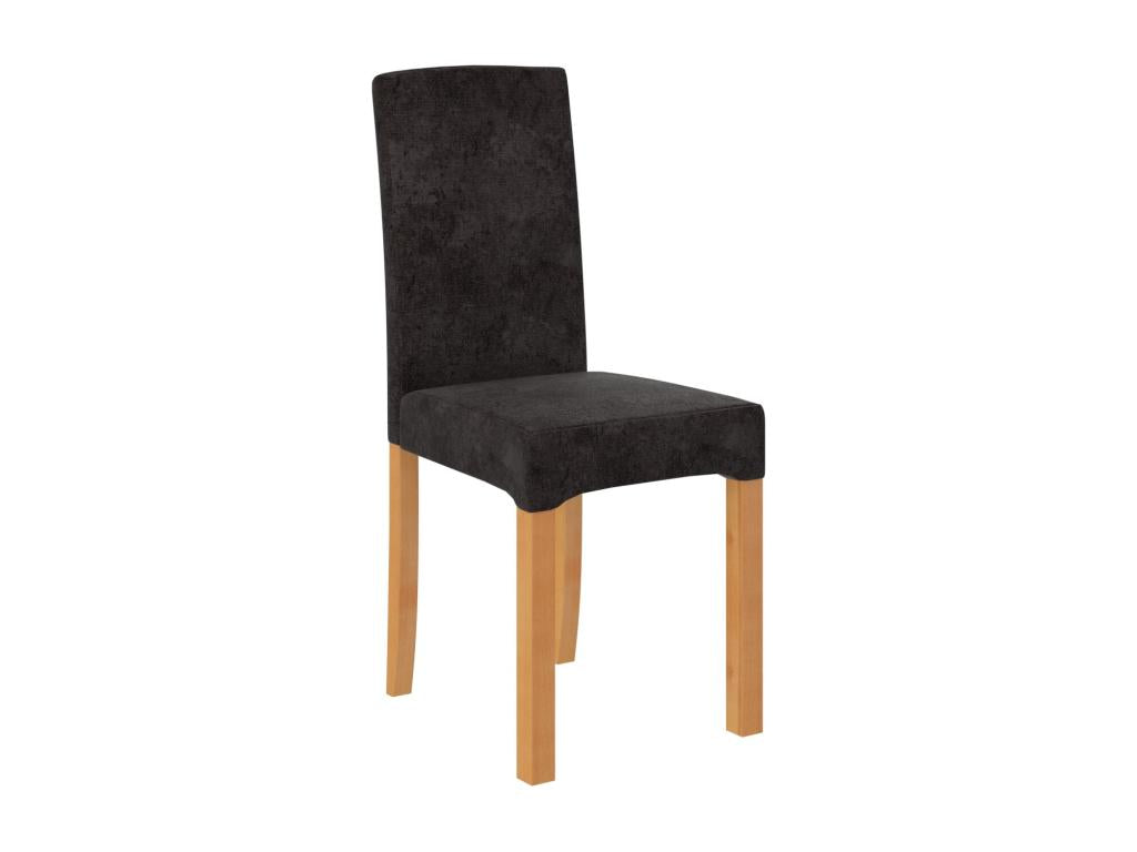 Light beech wood chair with choice of fabric, Zakria-Tissu 27119 UTFO42354