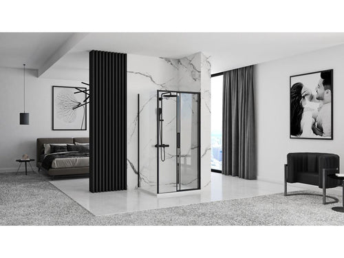 Meubiana Rapid Shower Enclosure 120x100 Black
