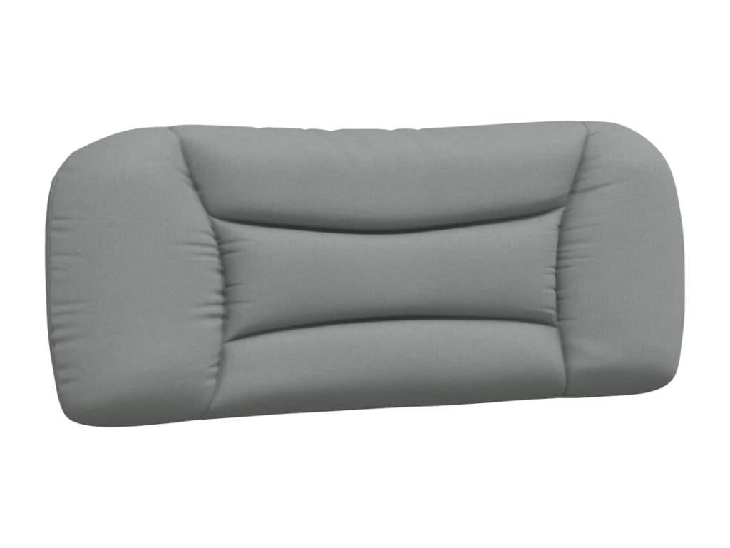 Light grey headboard cushion 100 cm fabric