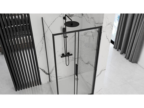 Meubiana Rapid Shower Enclosure 120x80 Black