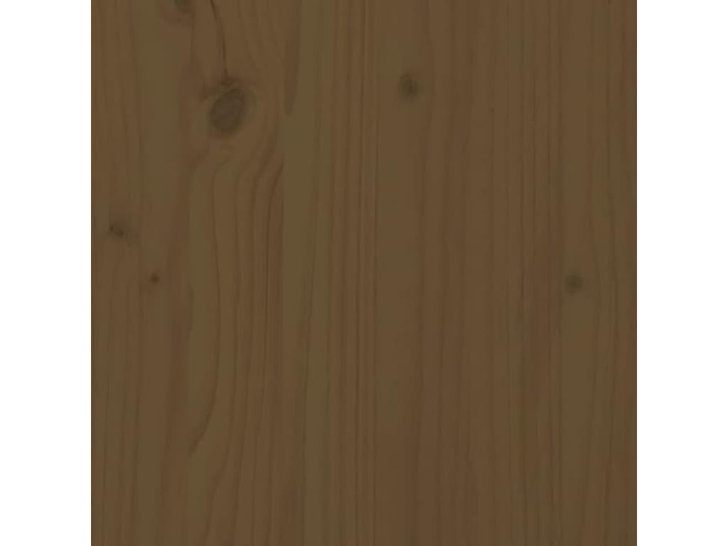 Coffee table, honey brown, 45x45x40 cm, solid pine wood, KKPY17804