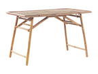 Laviecasa EPYX07913 Light Brown Wooden Garden Table