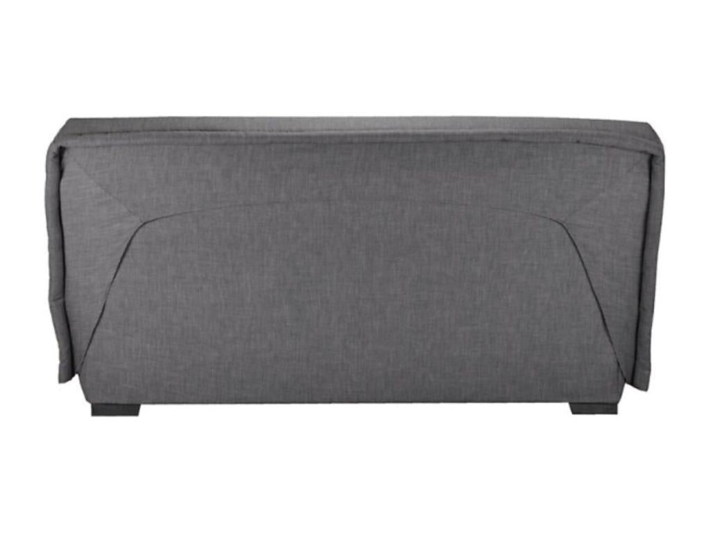 Laviecasa fabric bench 130x190 with 14cm Laviecasa mattress and Boky storage - Dark Brown RBIM41963
