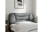 Light grey headboard cushion 100 cm fabric