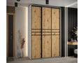 Meubiana 10 Sliding Door Wardrobe 235.2/160/60 3 Doors