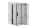 Meubiana Rapid Shower Enclosure 120x100 Black
