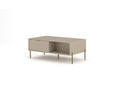 Laviecasa Coffee Table CT104 104x60x43 Beige CKYU35915