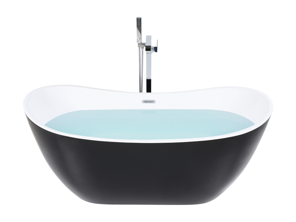 Laviecasa freestanding bathtub 170 cm x 77 cm, Black OWAD89862