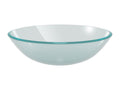 Glass bathroom washbasin 42x42x14 cm 02 0002520