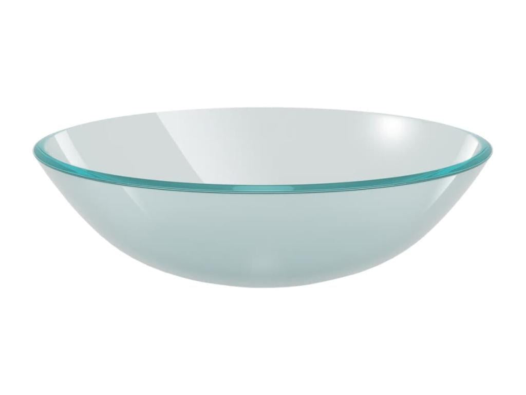 Glass bathroom washbasin 42x42x14 cm 02 0002520