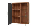Laviecasa 102 Display Cabinet with Doors, 2 Doors, 111x90x35cm, QRWJ93375