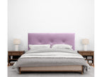 Laviecasa Smooth Velvet Headboard with Buttons 150x115 with Bed Legs 150/160 - Pink OROZ28015