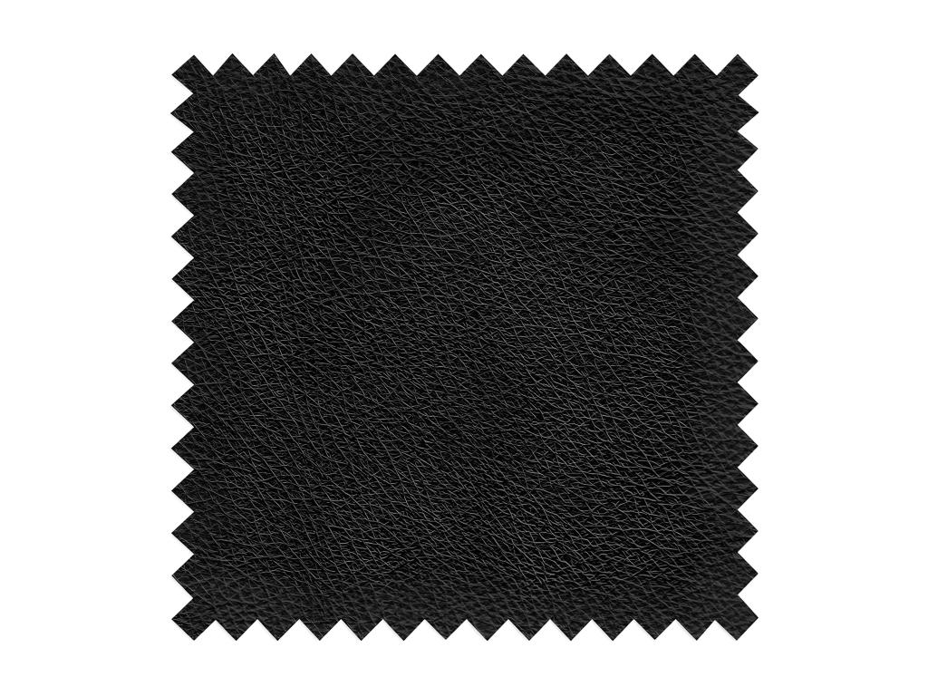 3-seater sofa in thick Italian cowhide leather, HAMBURG color, black KCSP07079