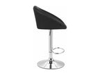Set of 2 silver metal stools 55x51x86 cm 10 0004347 SEDH44066