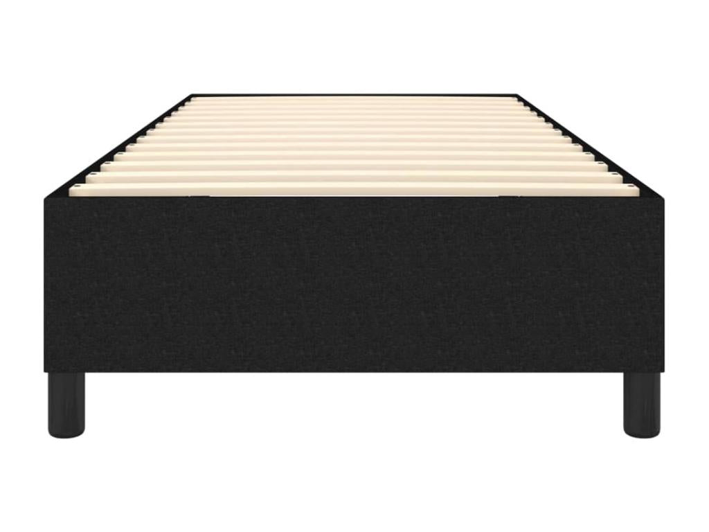 Meubiana Black Bed Base 100x200 cm Fabric