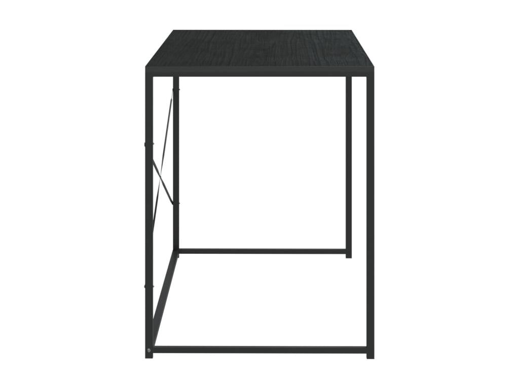 Black Computer Desk 110x60x70 cm Engineered Wood SLAQ67418