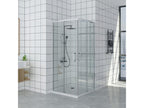 Shower tray 65x70 cm Laviecasa Extra Thin White Shower Enclosure 65x70 cm Height 200 cm with Corner Opening FJPC45798