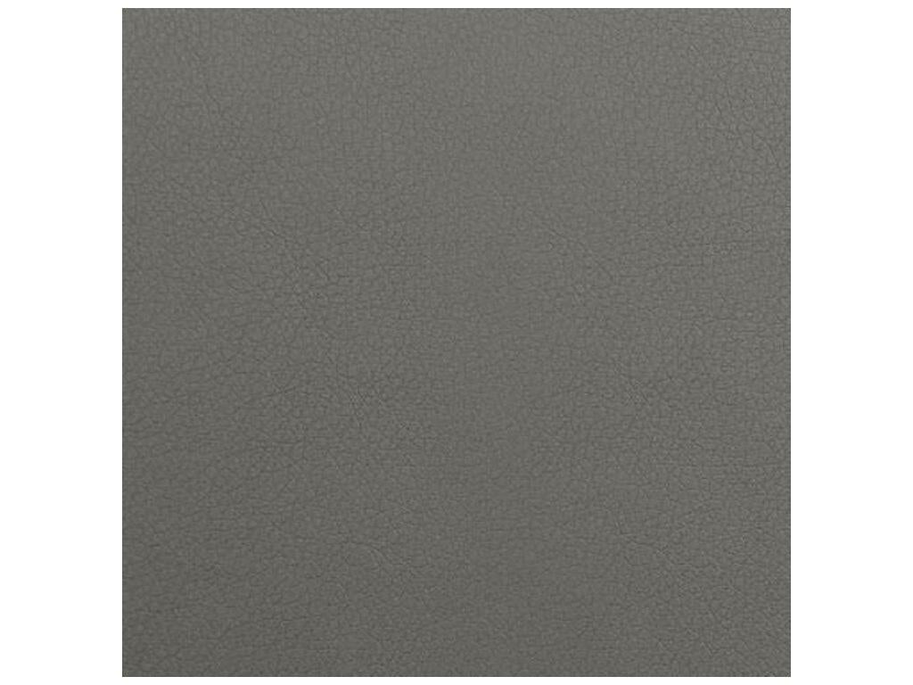 Meubiana 116 Chair, Walnut - Grey, 95x44x40cm, Faux Leather, Wood