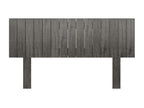 Laviecasa Recycled Wood Headboard, Vertical Style, with Legs, 145x115cm, for 145cm Beds - Ash Wood ZAIY32762