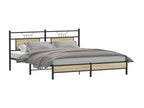 Laviecasa oak bed frame (without mattress) 160x200 cm ELUI70163