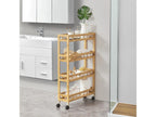 Laviecasa 4-tier storage trolley, 96x60x18 cm, Laviecasa EEHC63050
