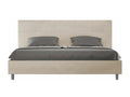 Laviecasa size 180x200 upholstered bed without slatted base, sand microfiber, Laviecasa VJDY86772