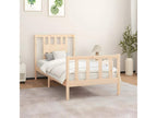 Solid pine wood bed frame and headboard 100x200