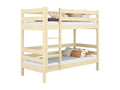 N01 Light Pine Wooden Bunk Bed 80x200 FABZ81918