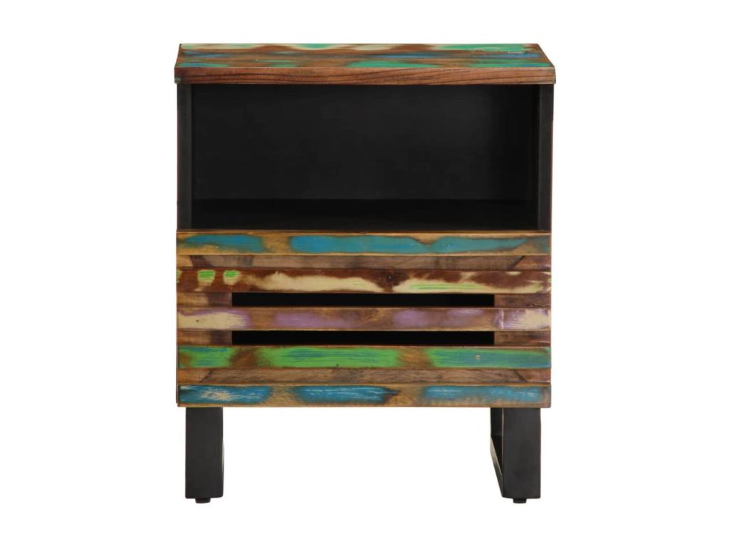 Meubiana Premium - 2-piece bedside tables, 40x34x46 cm, reclaimed solid wood