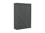 Grey Wardrobe 110x40x170 Fabric HGWU11286