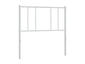 White metal headboard 80cm AFBC01641