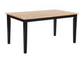 Laviecasa Dining Table, Black, 150 cm x 90 cm, Wood, KVLV84981