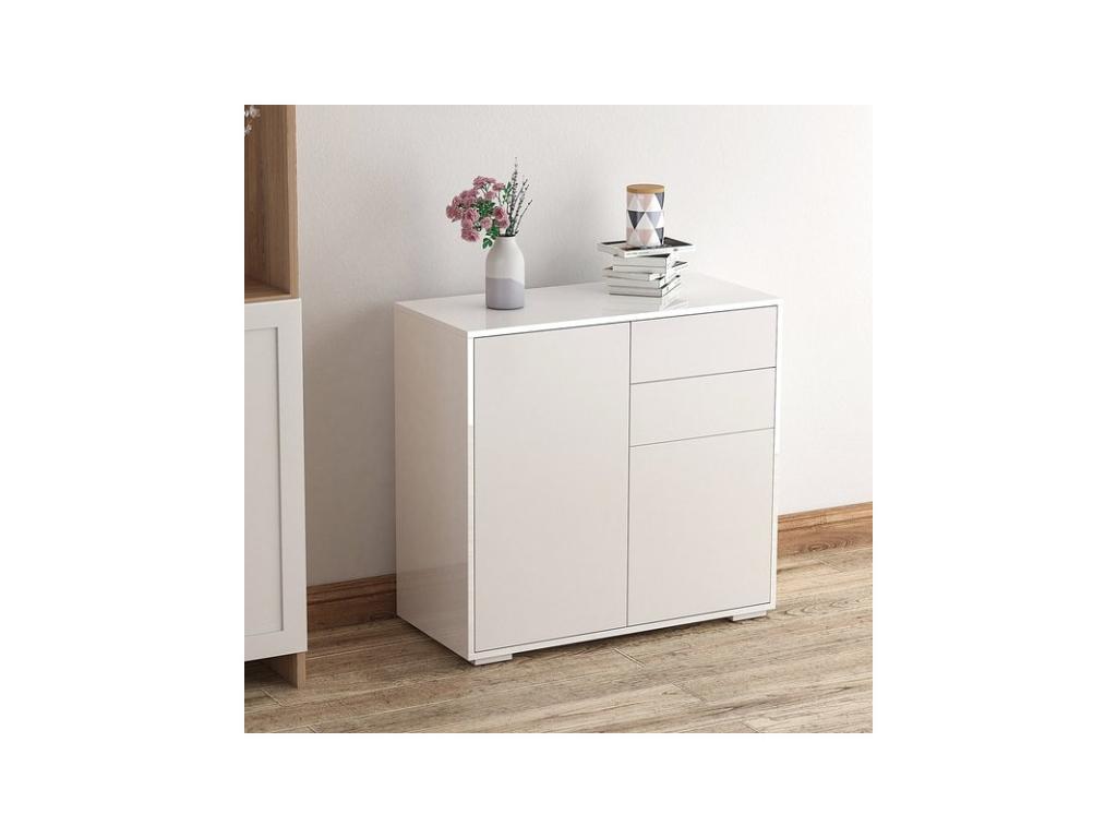 Laviecasa white buffet chest of drawers HRKD84874