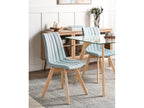 Set of 2 Laviecasa dining chairs, light blue, OTTC29330