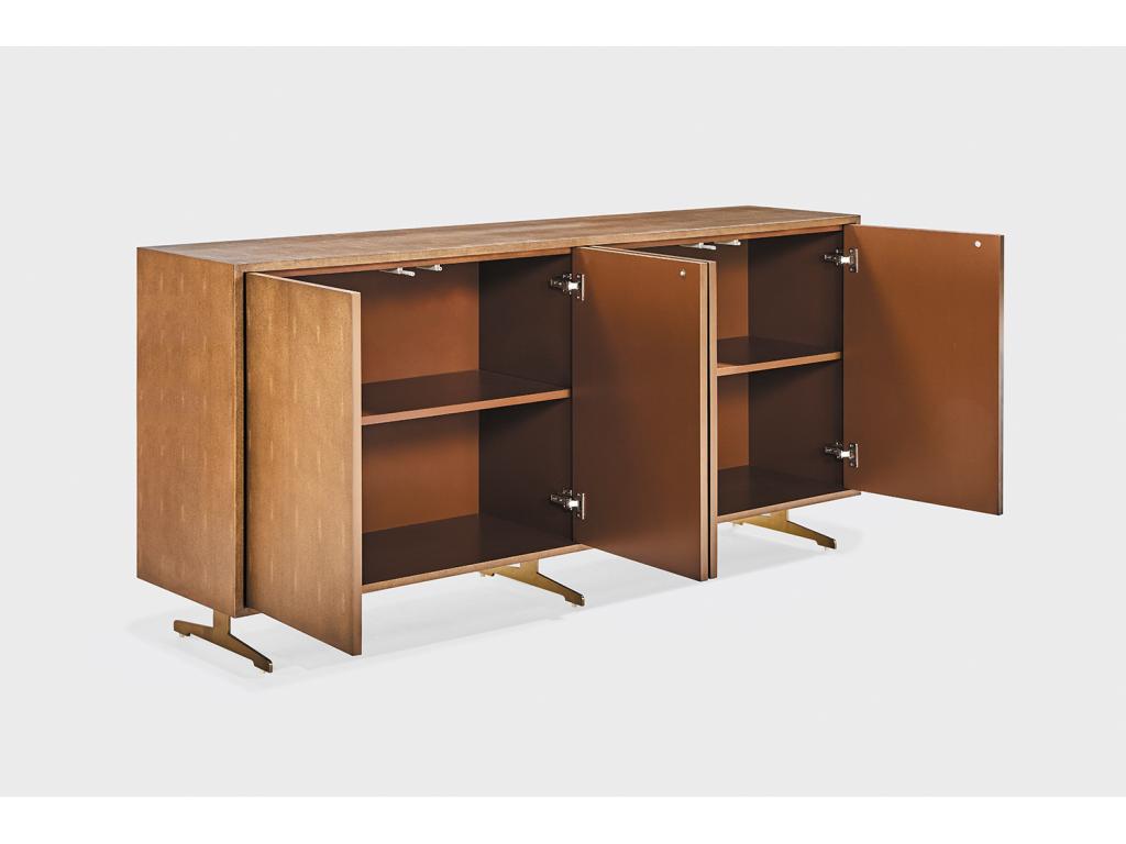 Sideboard - gold Wood - Laviecasa HTEM42649