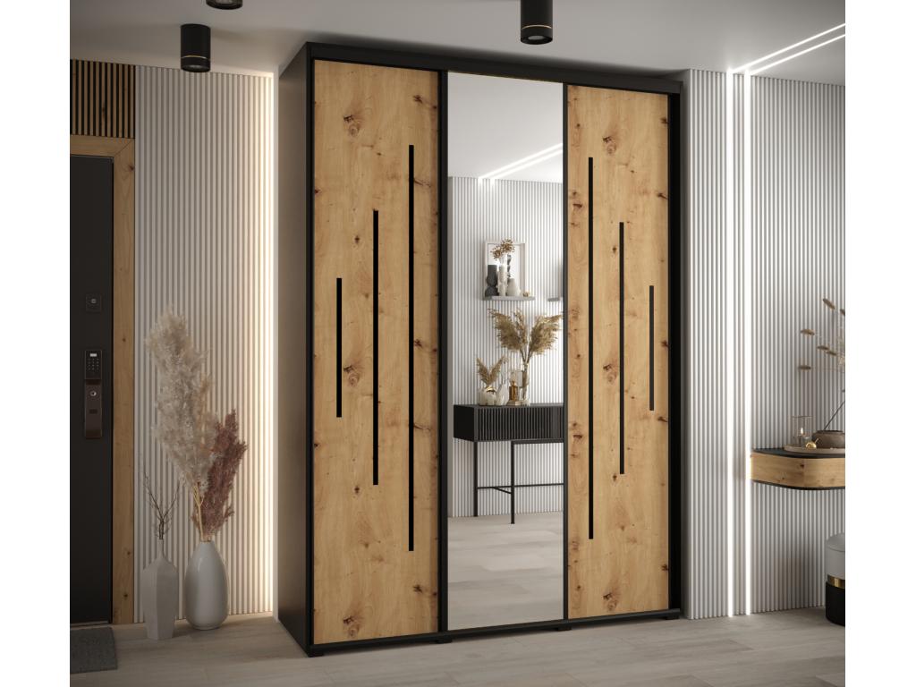 Laviecasa 13 Sliding Door Wardrobe 235.2/200/45 3 Doors TIIR29900