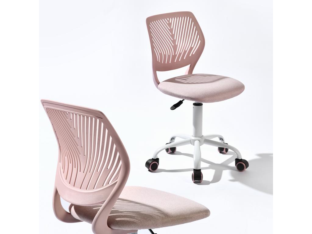 Meubiana Children's Office Chair, Pastel Pink, by Meubiana CARNATION MALMONEW PINK