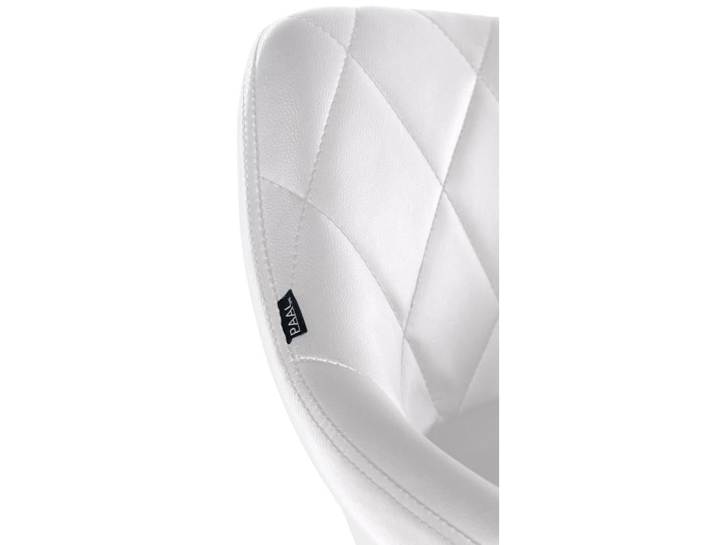 Office chair - Faux leather / Chrome-plated metal - Laviecasa FDND38446