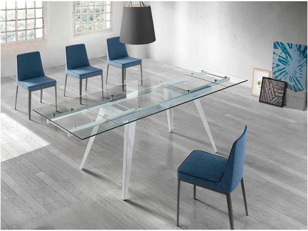 Meubiana fabric chair with black steel legs - set of 2 - Meubiana color 04