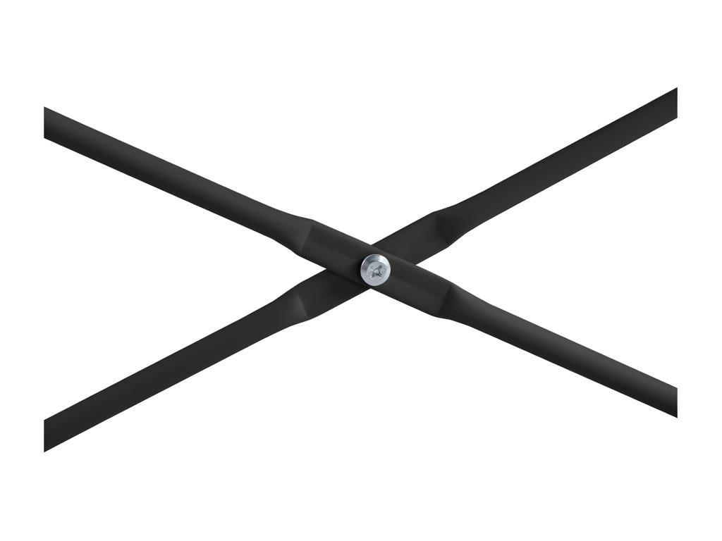 Black Computer Desk 110x60x70 cm Engineered Wood SLAQ67418