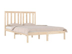Solid pine wood bed frame 120x200 cm