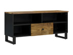 TV stand 100x33x46 cm mango wood and engineered wood