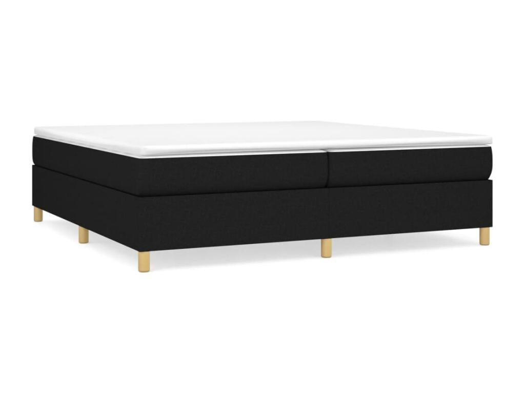 Laviecasa Black Bed Base 200x200 cm Fabric UFSK85447