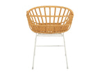 Meubiana 80cm Natural Rattan Designer Chair