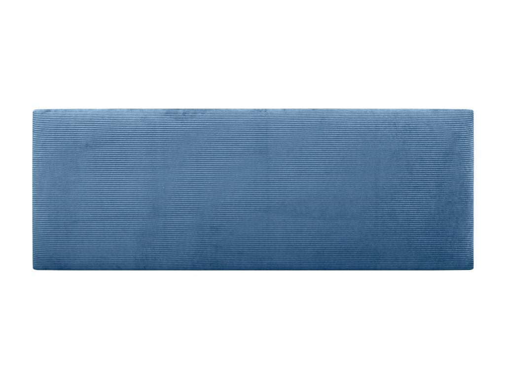 Laviecasa Plain Corduroy Headboard 160x50 for 150/160 Beds - Blue KWAO96695