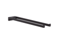 Meubiana AddStoris double-branch towel rack, 45 cm, matte black