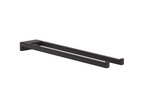 Meubiana AddStoris double-branch towel rack, 45 cm, matte black