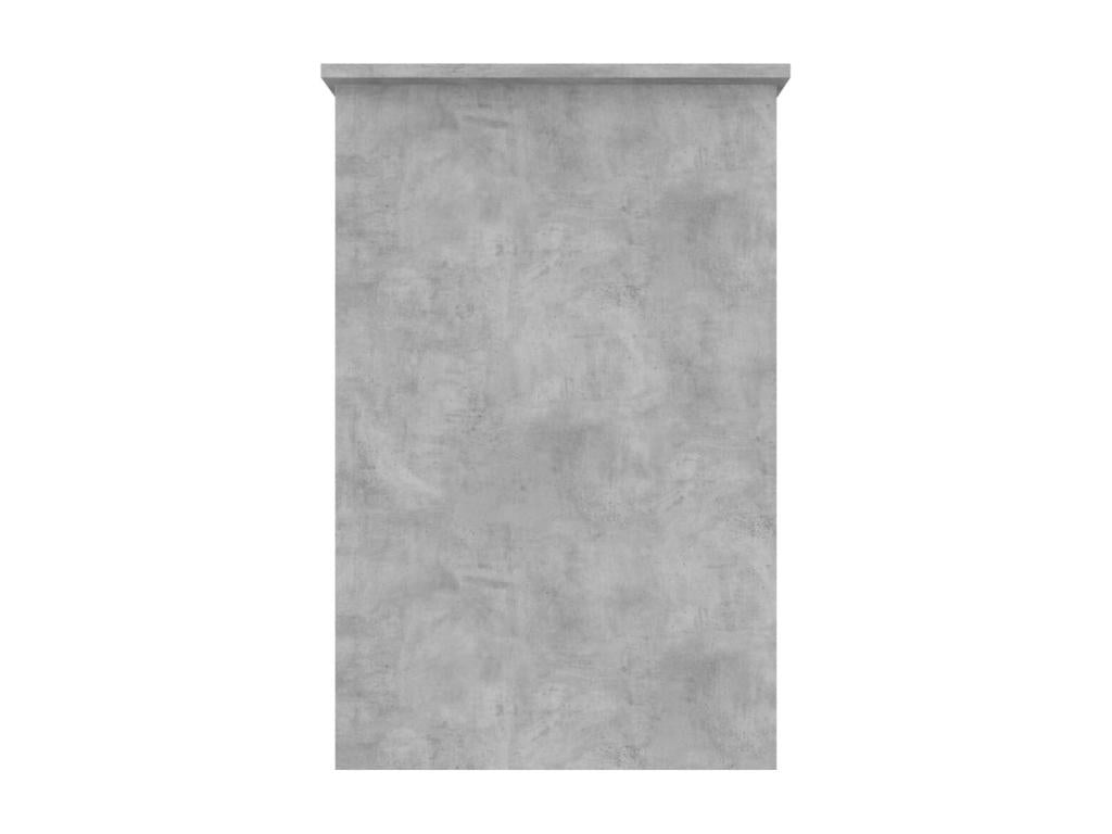 Brown wooden desk/workstation, 100x50x76 cm, 02 0023827 RVYP80041