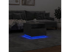 Coffee table with Laviecasaères LED lighting, concrete grey, 50x49x40 cm, MNON85667